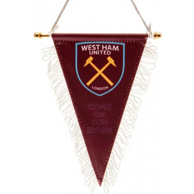 Fan-shop Vlaječka WEST HAM UNITED Triangular – Hledejceny.cz