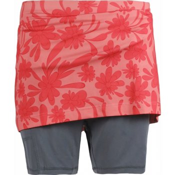Skhoop sportovní sukně s vnitřními šortkami Magda Knee Skort Coral flower