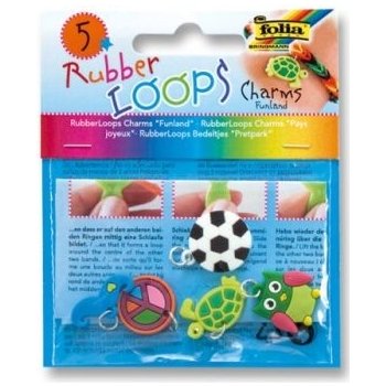 Přívěsky Rubber Loops - 5 ks, Zábava