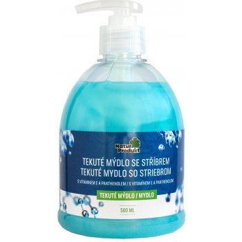 Naturprodukt tekuté mýdlo s aktivním stříbrem 500 ml