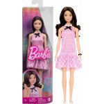 Barbie Modelka kostičkované šaty HRH21 – Zboží Dáma