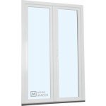 KNIPPING Plastové balkonové dveře - 70 AD bílá pravé 120 x 220 cm – Zboží Mobilmania