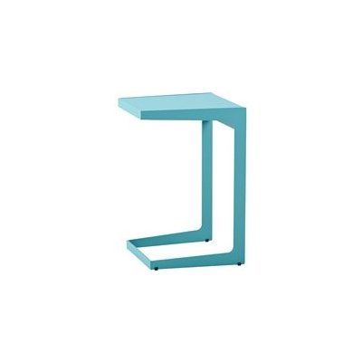 Cane-line Hliníkový odkládací boční stolek Time-out, Cane-line, čtvercový 35x35x54 cm, hliník bílá – Zboží Mobilmania