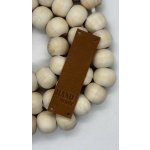 Kreatinka/CEDULKA KOŽENÁ SRDCE 70x12mm Barva: Přírodní – Hledejceny.cz