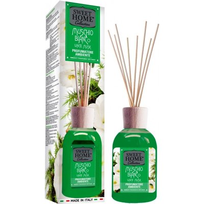 Sweet Home aroma difuzér s tyčinkami White Musk Bílý mech 250 ml – Zboží Dáma