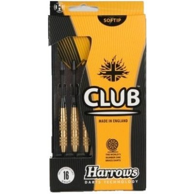 Harrows softip Club brass 14g soft – Zboží Mobilmania