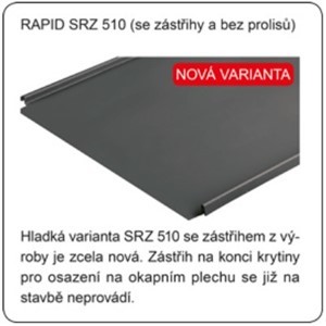 Satjam Rapid SRZ 510 PE25 hnědá 1 m²