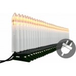 Nexos Vánoční svíčky 30 LED zelený kabel teple bílé – Zboží Dáma