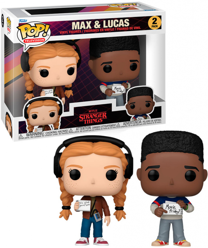 Funko Pop! 2 Pack Stranger Things Max & Lucas