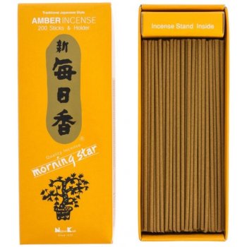 Nippon M/S japonské vonné tyčinky Amber 200 ks
