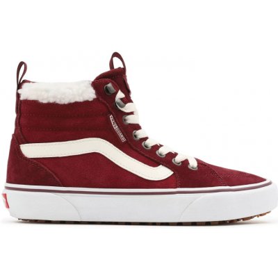 Vans WM Filmore HI Vans guard Suede port royale/white červená – Hledejceny.cz