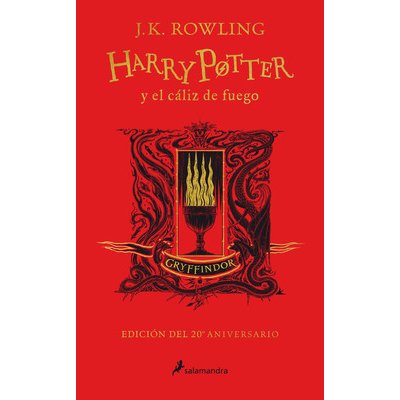 Harry Potter Y El Cliz de Fuego. Edicin Gryffindor / Harry Potter and the Goblet of Fire. Gryffindor Edition Rowling J. K.Pevná vazba – Zbozi.Blesk.cz