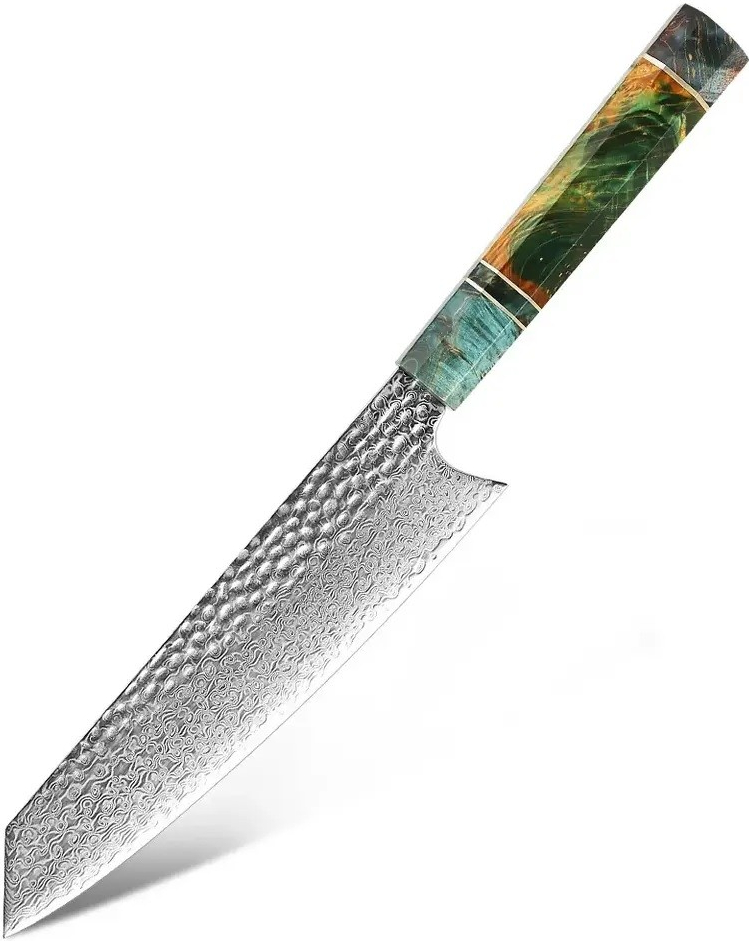 Kiritsuke damaškový nůž hammered 8\