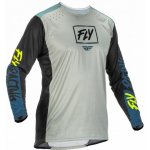 Fly Racing Lite 2022 šedo-tyrkysovo-hi-vis – Zboží Mobilmania