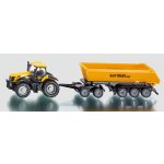 Siku 1858 Traktor FASTRAC JCB 8250 a návěs kontejnerový HALF TRAXX 1:87 – Zboží Mobilmania