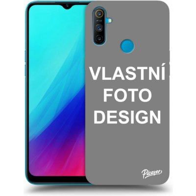 Pouzdro Picasee silikonové Realme C3 - Vlastní design/motiv černé