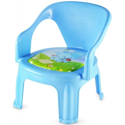 Jenifer Child Bl5 židle s pískající podsedákem plastová modrá – Sleviste.cz