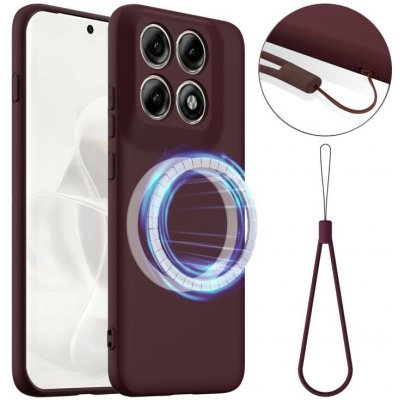 VSECHNONAMOBIL RUBBER MAGSAFE silikonový kryt pro Motorola Edge 70 Pro PLUM 149296 – Zboží Živě