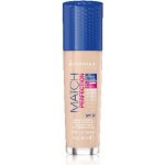 Rimmel London Match Perfection Foundation SPF20 make-up 10 Light Porcelain 30 ml – Zboží Dáma