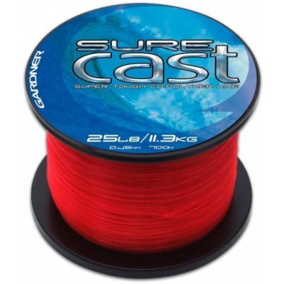 Gardner Sure Cast Red 1030 m 0,35 mm 15 lbs – Zboží Mobilmania