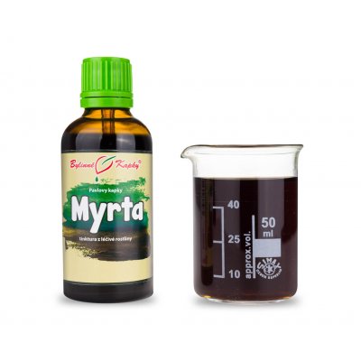Bylinné kapky Myrta tinktura 50 ml – Hledejceny.cz