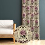 Ervi gobelínový termo závěs - Main Flower 3535 – Sleviste.cz