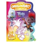 Tvarované omalovánky se samolepkami Trollové 2 kolektiv – Zboží Mobilmania