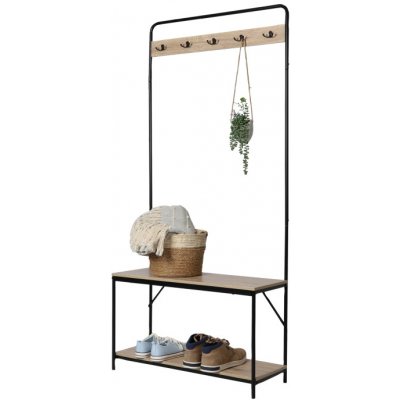 DOCHTMANN Věšák s botníkem, předsíňová stěna, Colorado, 80x30x170cm – Zboží Dáma