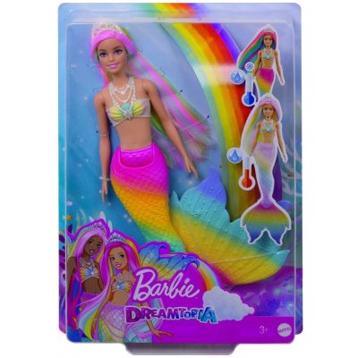 Barbie Dreamtopia mořská panna duhová – Hledejceny.cz