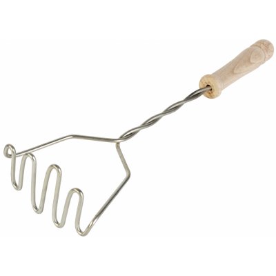 ČistéDřevo Šťouchadlo na brambory spirála – Zboží Dáma