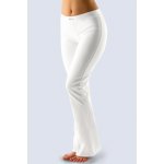 Gina kalhoty zvonové 96001P bílé – Zboží Dáma