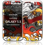 Nexgen Skins Sada skinů pro s 3D efektem Samsung GALAXY S III Iron Eagle 3D – Hledejceny.cz