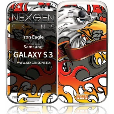 Nexgen Skins Sada skinů pro s 3D efektem Samsung GALAXY S III Iron Eagle 3D