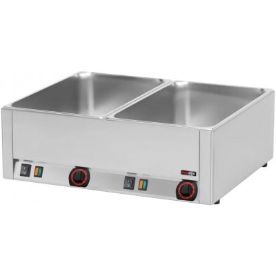Vodní lázeň elektrická 2x GN 1/1 - 150 stolní | REDFOX - BM 2115