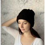 Monyta Háčkovaná chunky čepice Černá – Hledejceny.cz