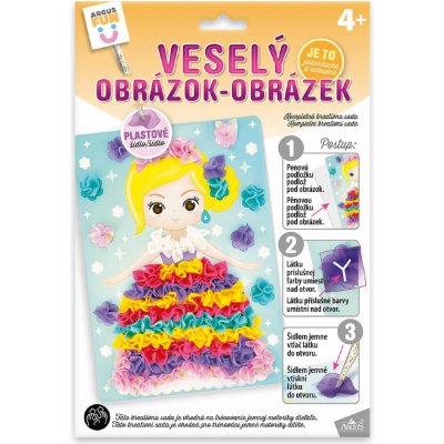ARGUS Kreativní tvoření veselý obrázek princezna 19320001 – Zboží Mobilmania