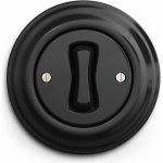 Kliklap jednoduchý kulatý Střídavý č. 6 Plný Temně černá C/V1/6/PLN – Sleviste.cz