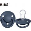 Dudlík Bibs 1010280 silikon kulatá třešinka De Lux Steel Blue