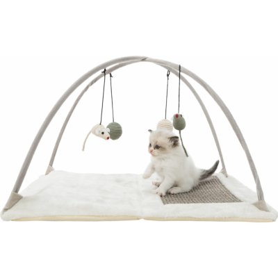 Trixie škrabací podložka s hračkou 60 x 33 x 42 cm – Zboží Dáma Trixie škrabací podložka s hračkou 60 x 33 x 42 cm – Zboží Dáma