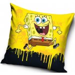 Carbotex Polštář Veselý SpongeBob 40x40 – Zboží Mobilmania