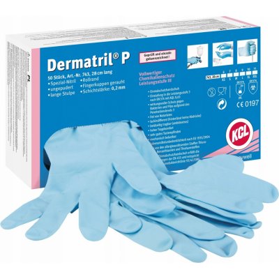 KCL Dermatril 743 P 25 párů