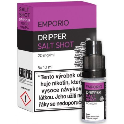 Imperia Salt Shot Booster PG30/VG70 20mg 5x10ml – Zboží Dáma