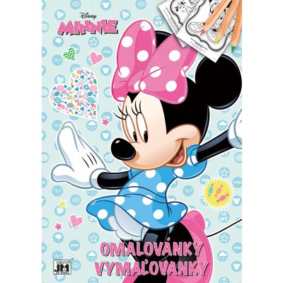 Jiri Models Omalovánky A4 Minnie Mouse – Zbozi.Blesk.cz