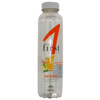 FRUCTAL Voda funkční Detox pomeranč a zázvor 500 ml