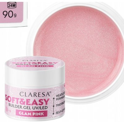 Claresa podkladový stavební gel milky pink 45 ml – Hledejceny.cz