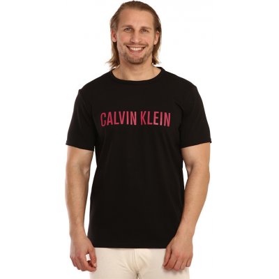 Calvin Klein pánské tričko černé – Zboží Mobilmania