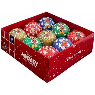 Disney Vánoční ozdoba Vintage Mickey&Friends 7,5 cm, 9 ks – Hledejceny.cz