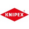 Kleště kulaté KNIPEX - Kleště precizní, na pojistné kroužky Ø 10-25mm - vnitřní, zahnuté - 130mm, velké opěrné plochy na hrotech (4921A11)