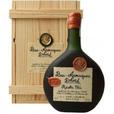 Armagnac-Delord Millésimés 1964 40% 0,7 l (kazeta) – Hledejceny.cz