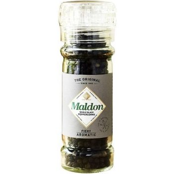 Maldon Whole Black Peppercorns Grinder Doplňovací mlýnek s celým pepřem 50 g